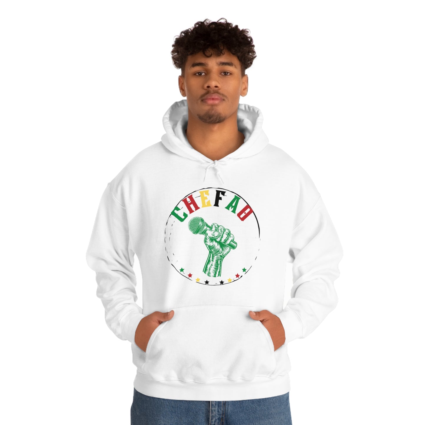 Chefao Voice II, Unisex Heavy Blend Hooded Sweatshirt