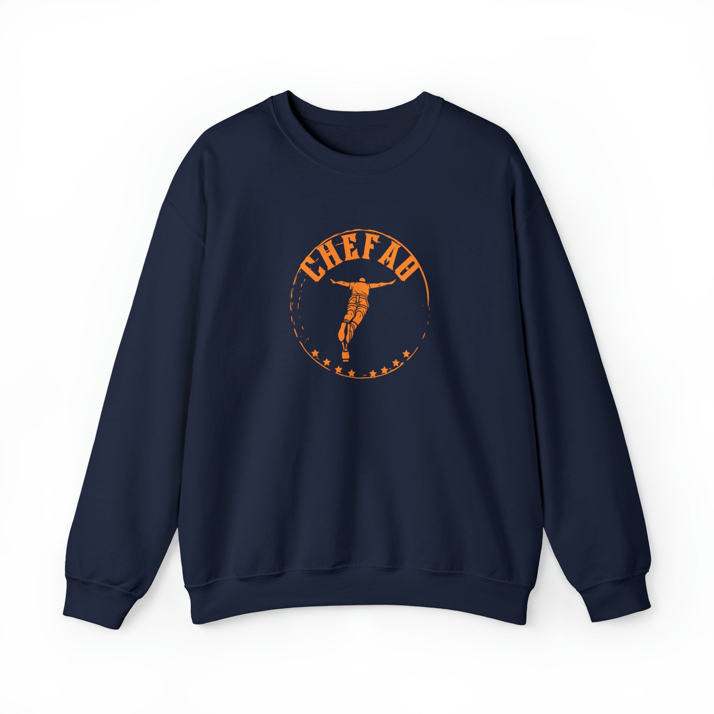 Chefao Bungee Jump I, Unisex Heavy Blend Crewneck Sweatshirt