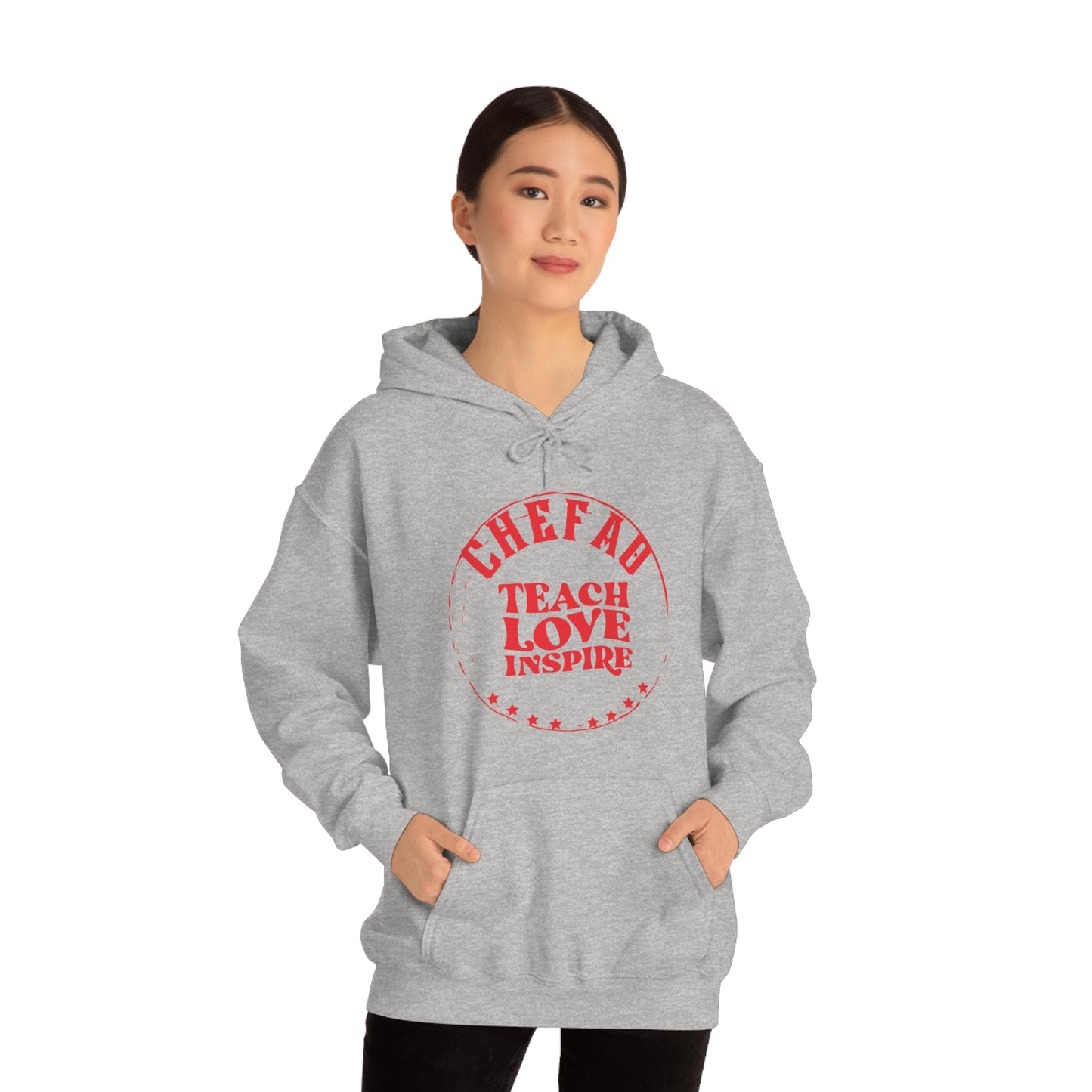 Chefao Teacher IV, Unisex Heavy Blend Hooded Sweatshirt