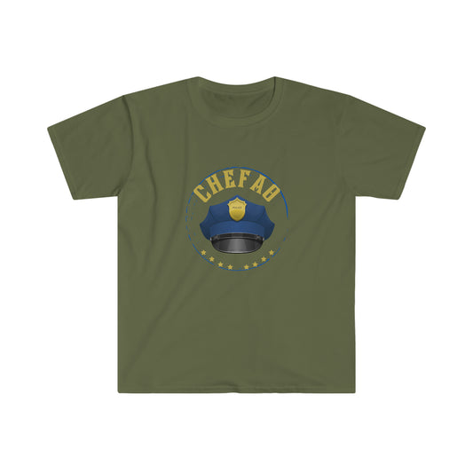 Chefao Police III, Unisex Softstyle T-Shirt