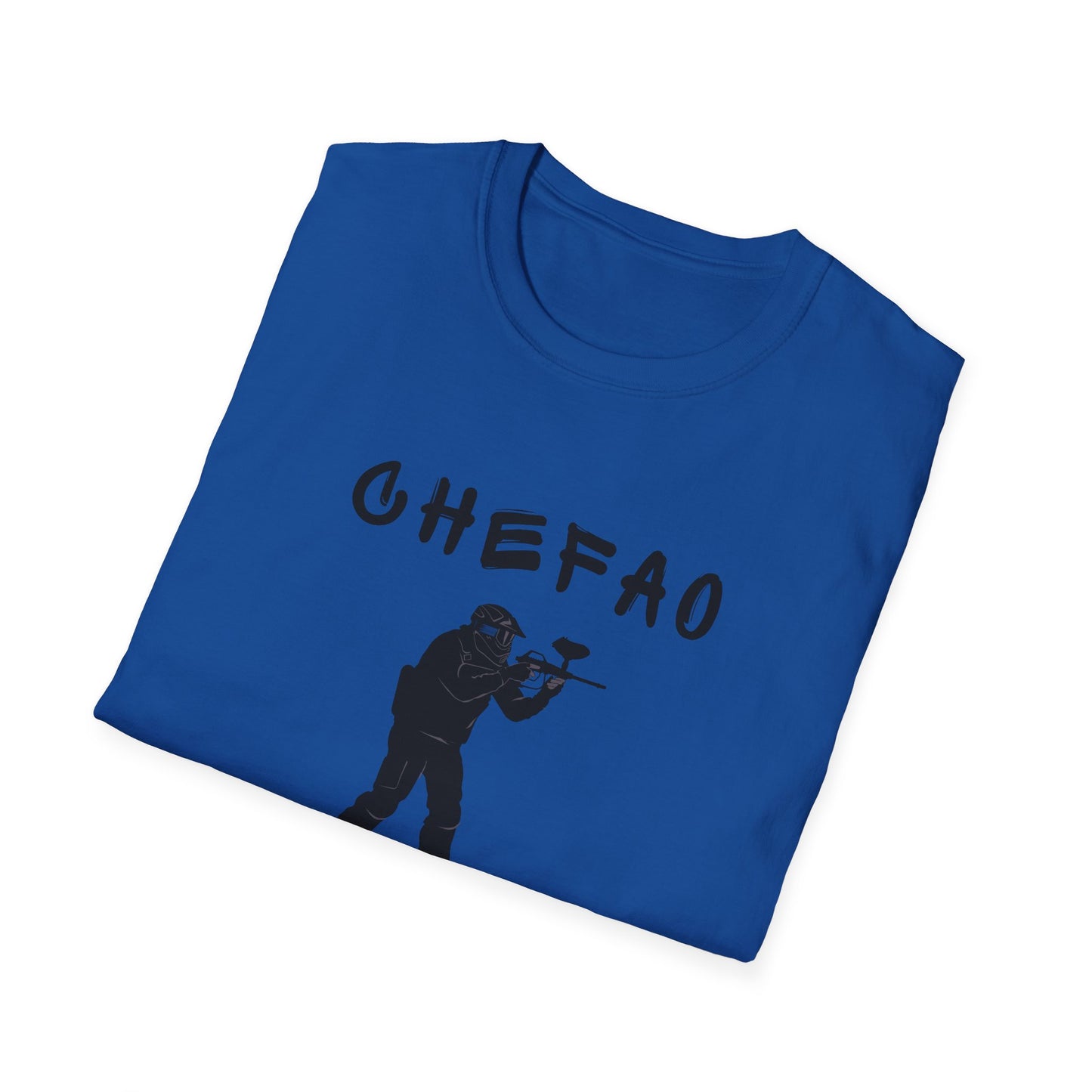 Chefao Paintball I, Unisex Softstyle T-Shirt