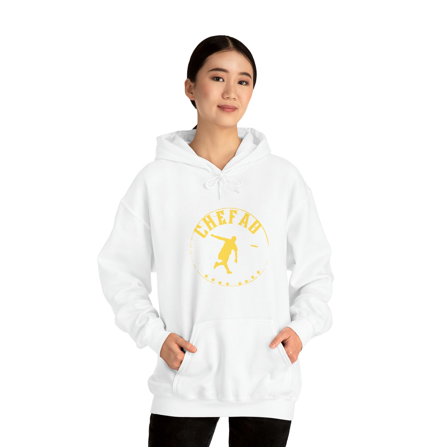 Chefao Frisbee I, Unisex Heavy Blend Hooded Sweatshirt