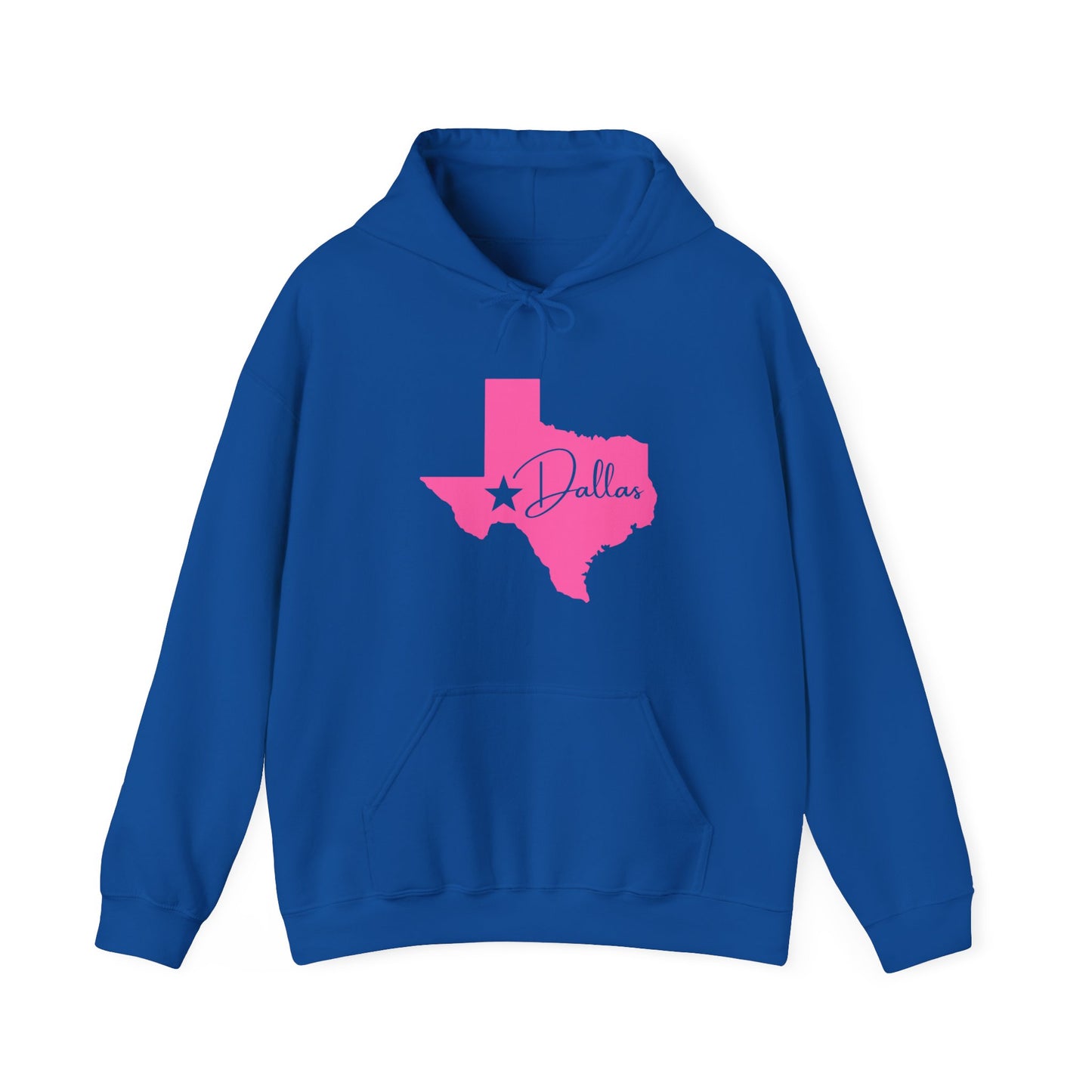 Chefao Dallas, Texas I, Unisex Heavy Blend Hooded Sweatshirt