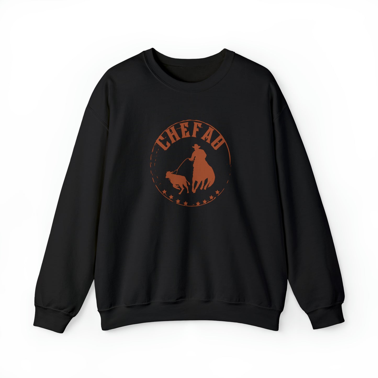 Chefao Calf Roping I, Unisex Heavy Blend Crewneck Sweatshirt