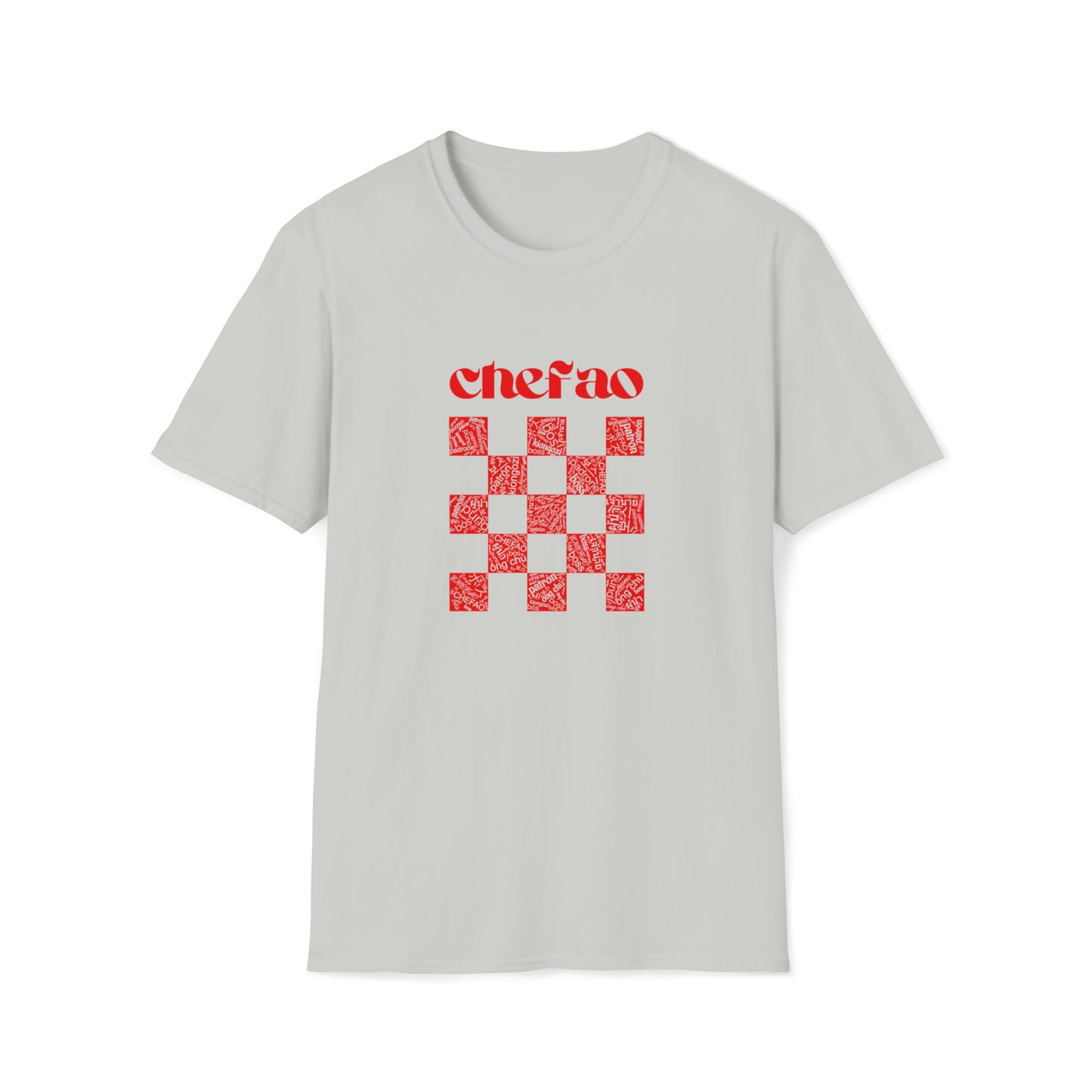 Chefao Checkered I, Unisex Softstyle T-Shirt