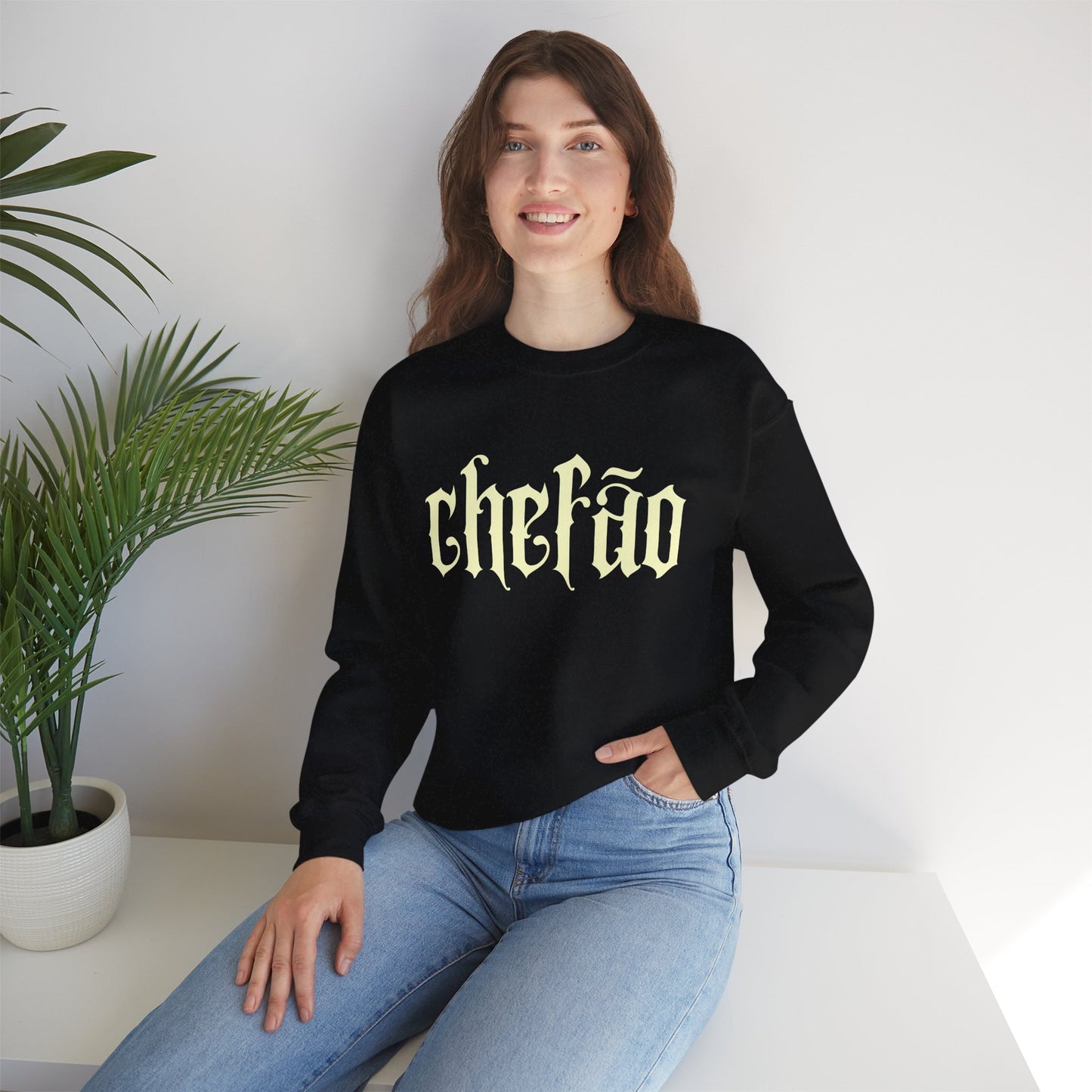 Chefao Amstrong, Unisex Heavy Blend Crewneck Sweatshirt