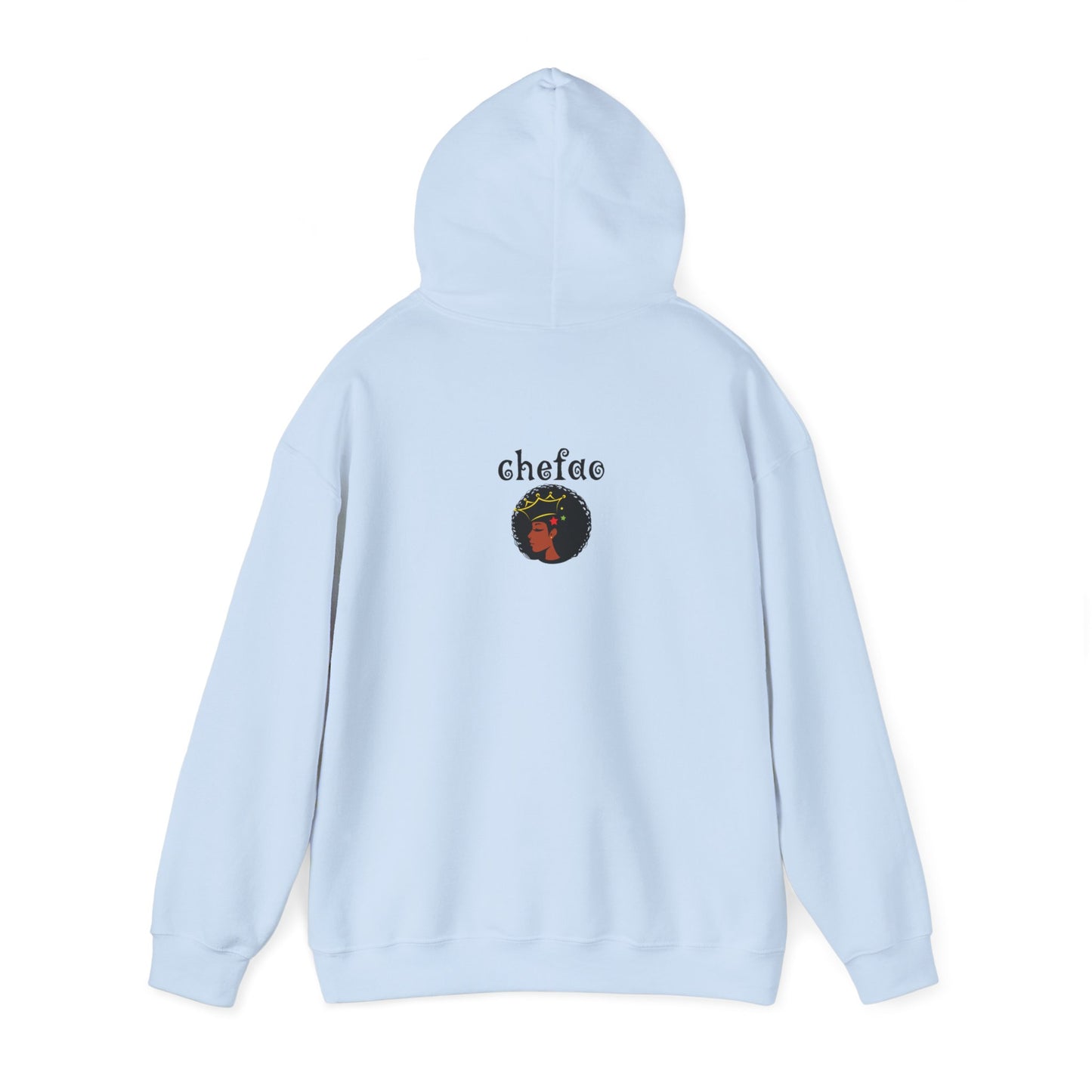 Chefao Black Girl Magic I , Unisex Heavy Blend™ Hooded Sweatshirt