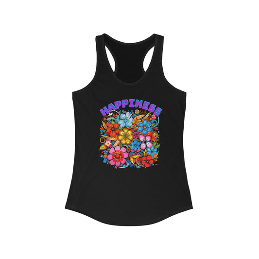 Happiness, Women's Racerback Tank