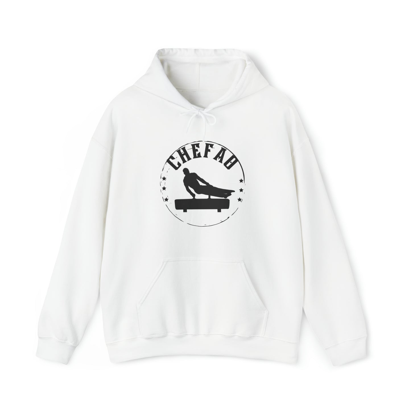 Chefao Pommel Horse I, Unisex Heavy Blend Hooded Sweatshirt