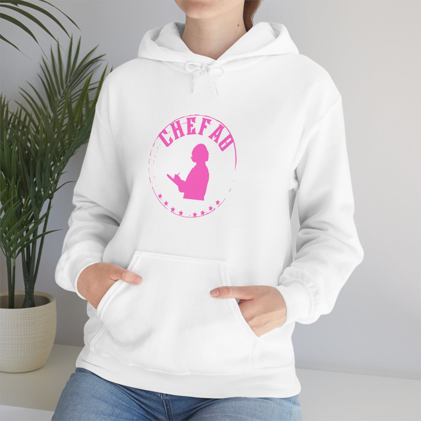 Chefao Teacher I, Unisex Heavy Blend Hooded Sweatshirt