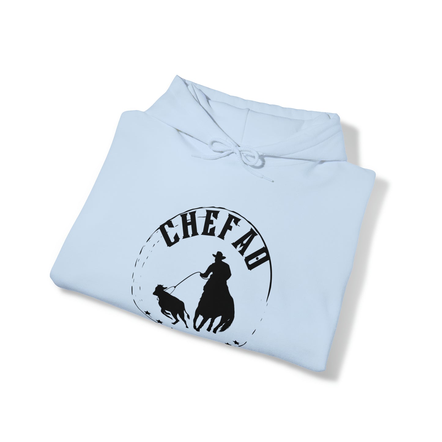 Chefao Calf Roping I, Unisex Heavy Blend Hooded Sweatshirt