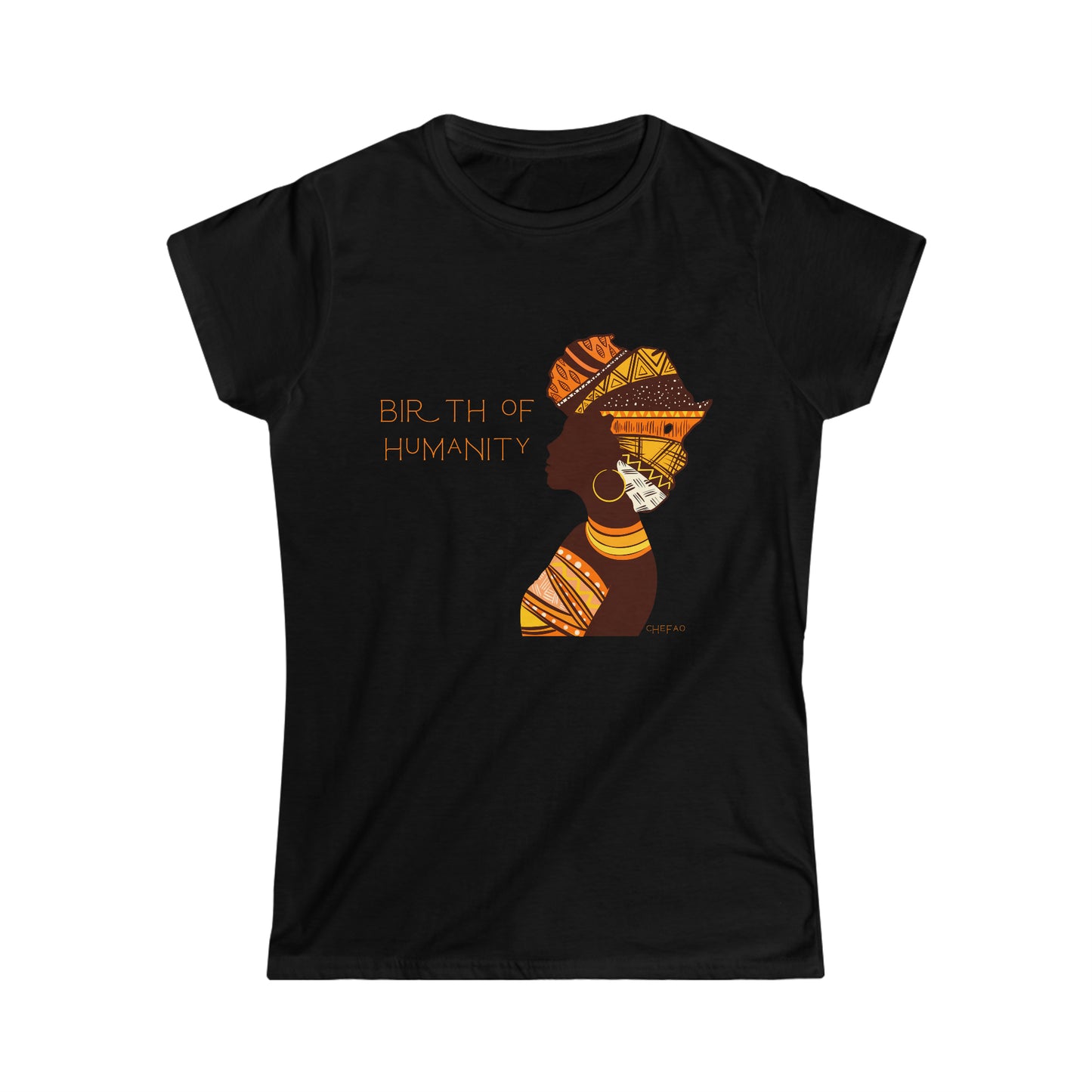 Birth of Humanity™ I, Women's Softstyle Tee