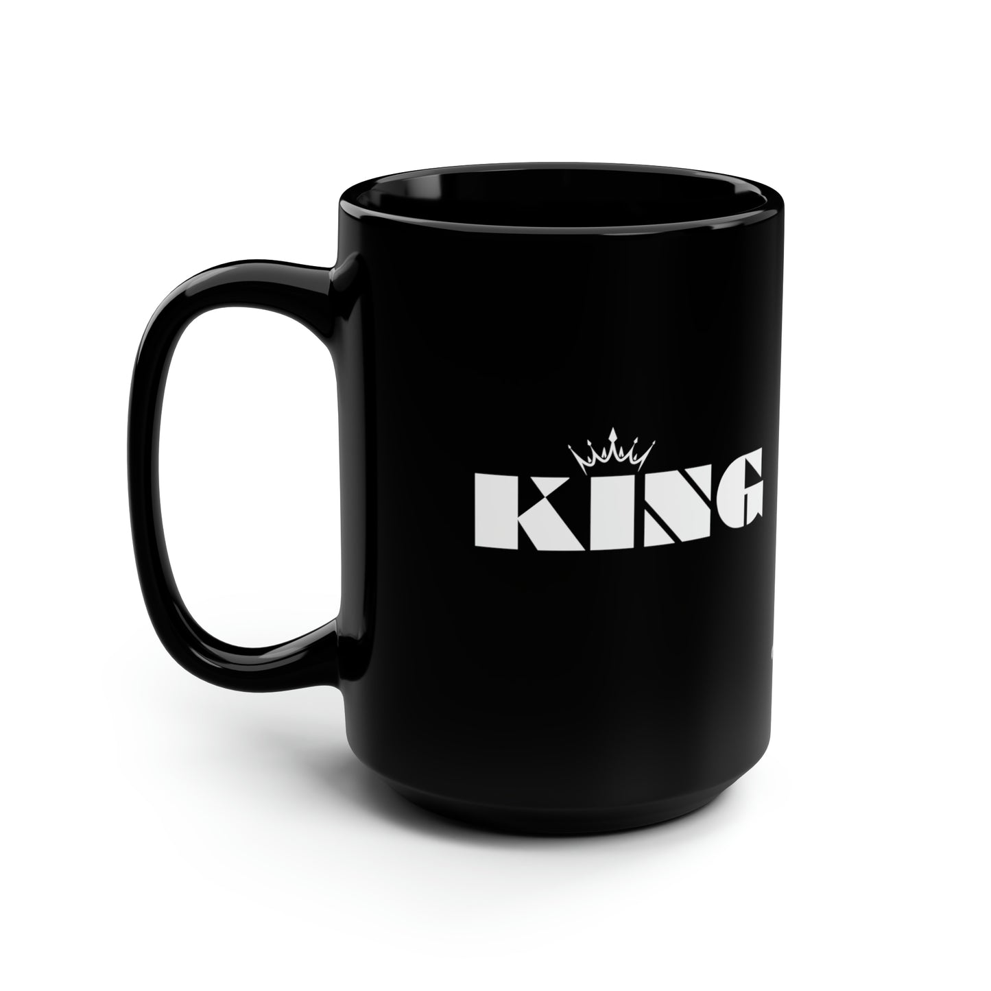 Chefao King I, Black Mug, 15oz