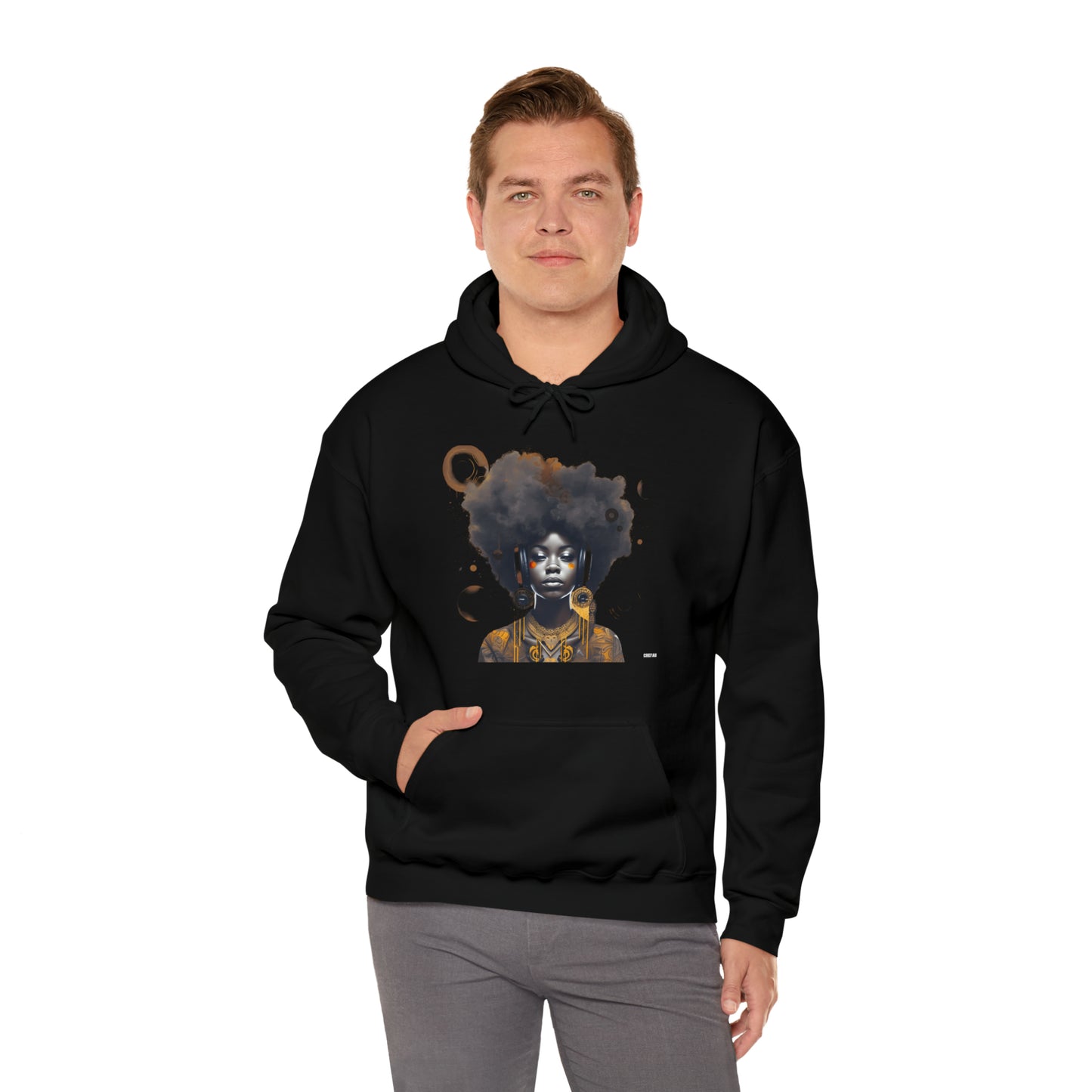 Golden Girl, Unisex Heavy Blend Hooded Sweatshirt