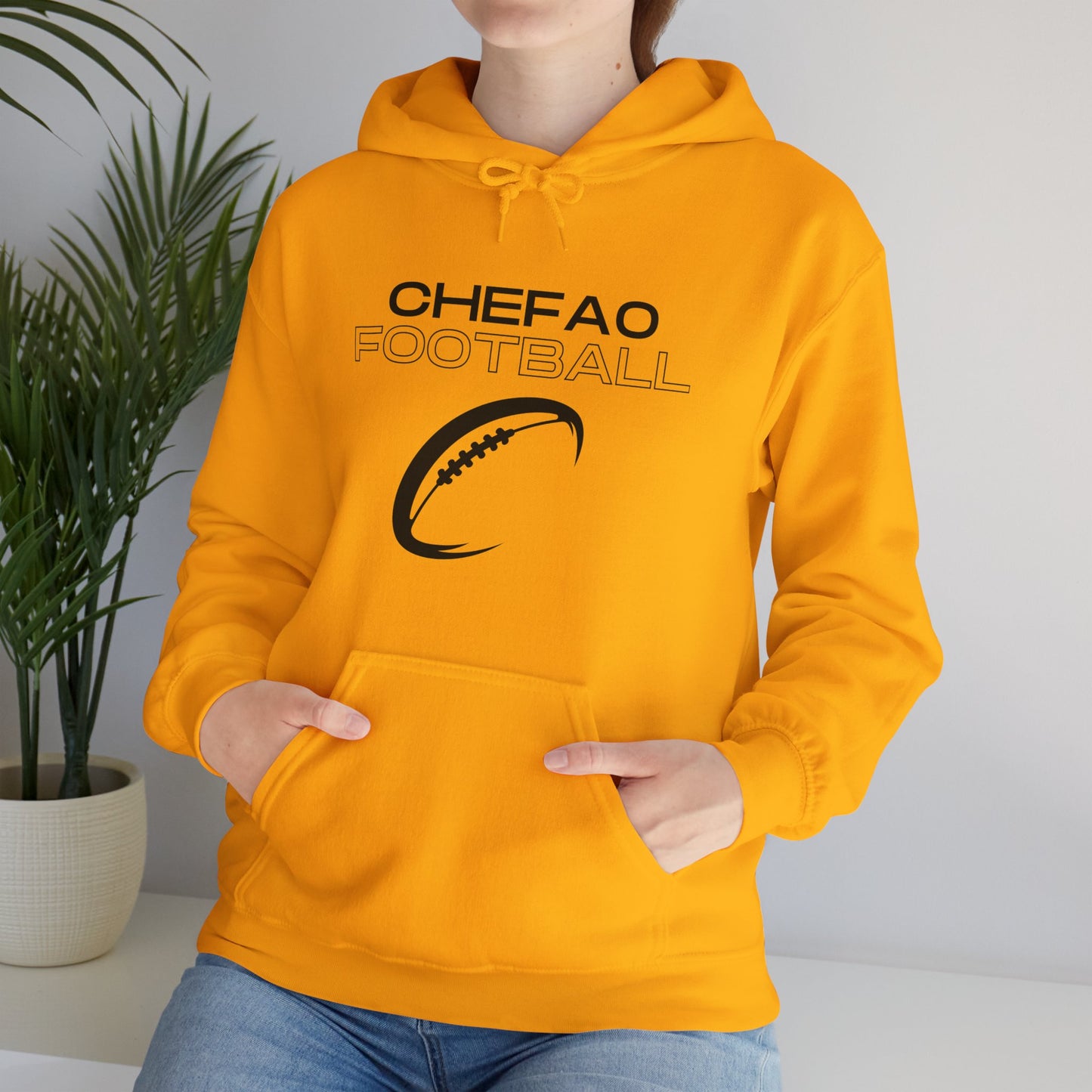 Chefao Football IV, Unisex Heavy Blend™ Hooded Sweatshirt