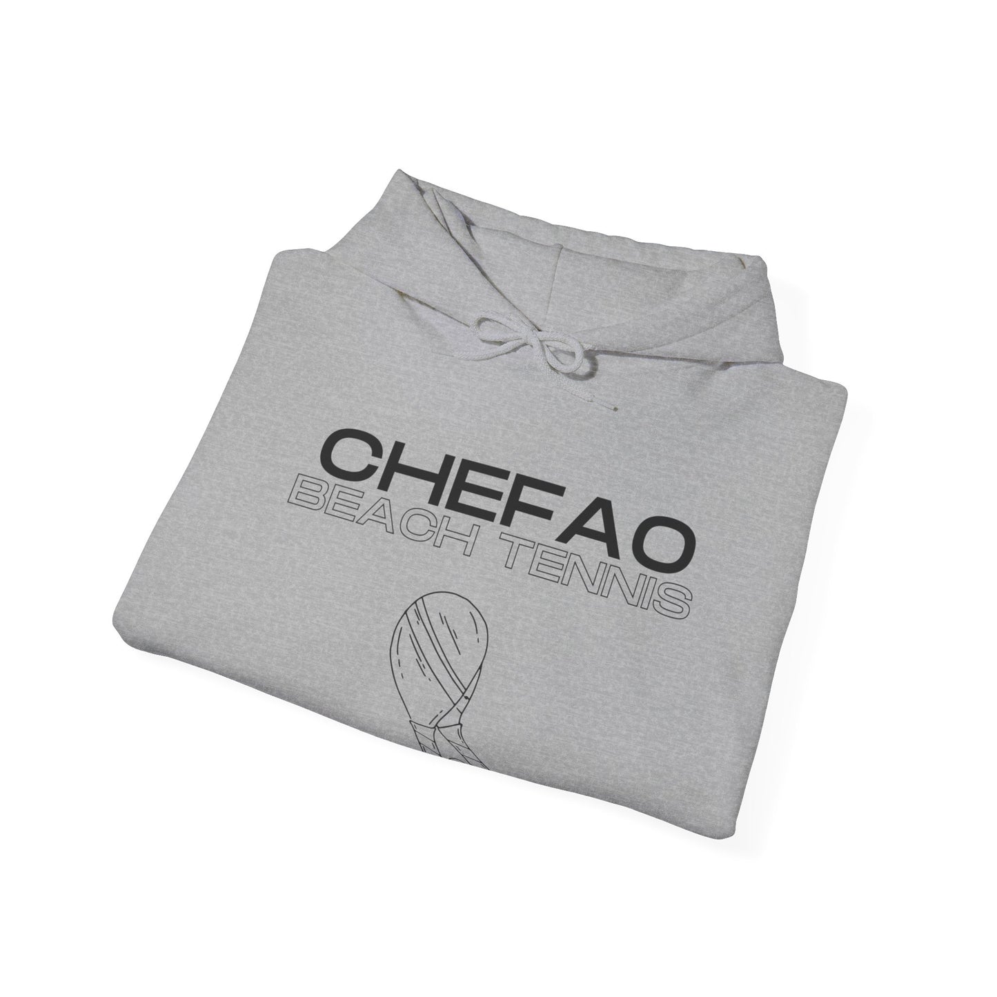 Chefao Beach Tennis I, Unisex Heavy Blend™ Hooded Sweatshirt