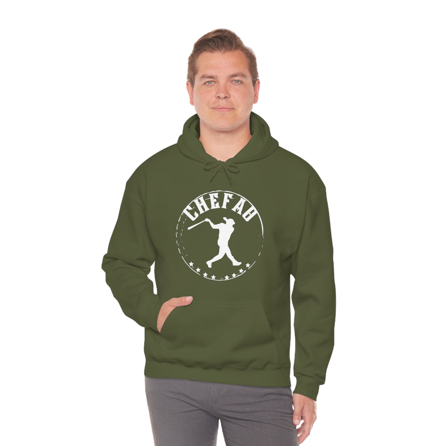 Chefao Baseball I, Unisex Heavy Blend Hooded Sweatshirt