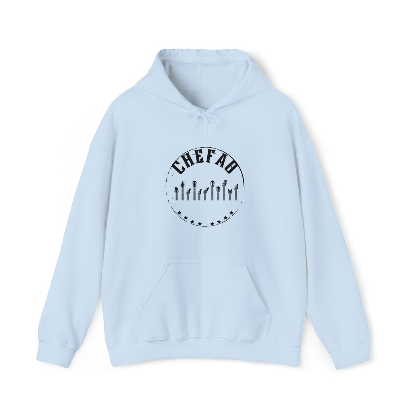 Chefao Guitar II, Unisex Heavy Blend Hooded Sweatshirt