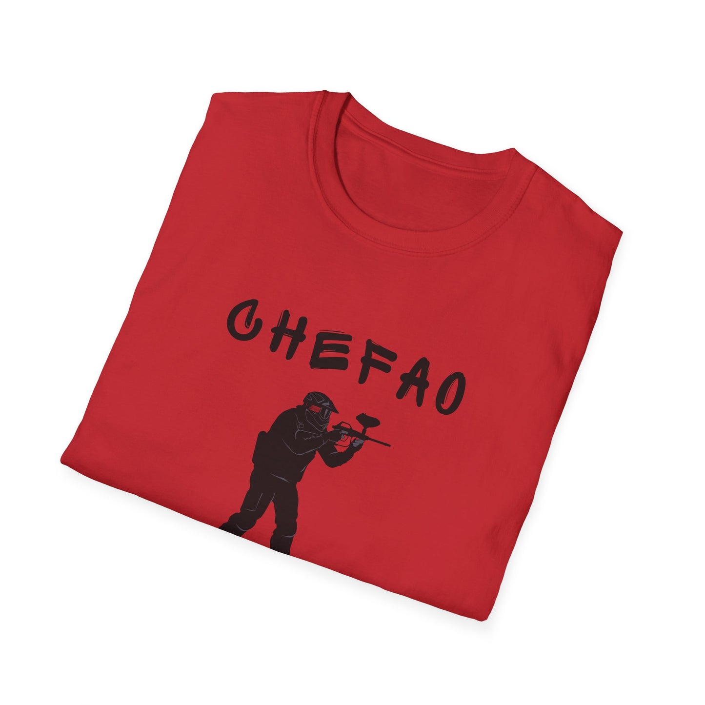 Chefao Paintball I, Unisex Softstyle T-Shirt