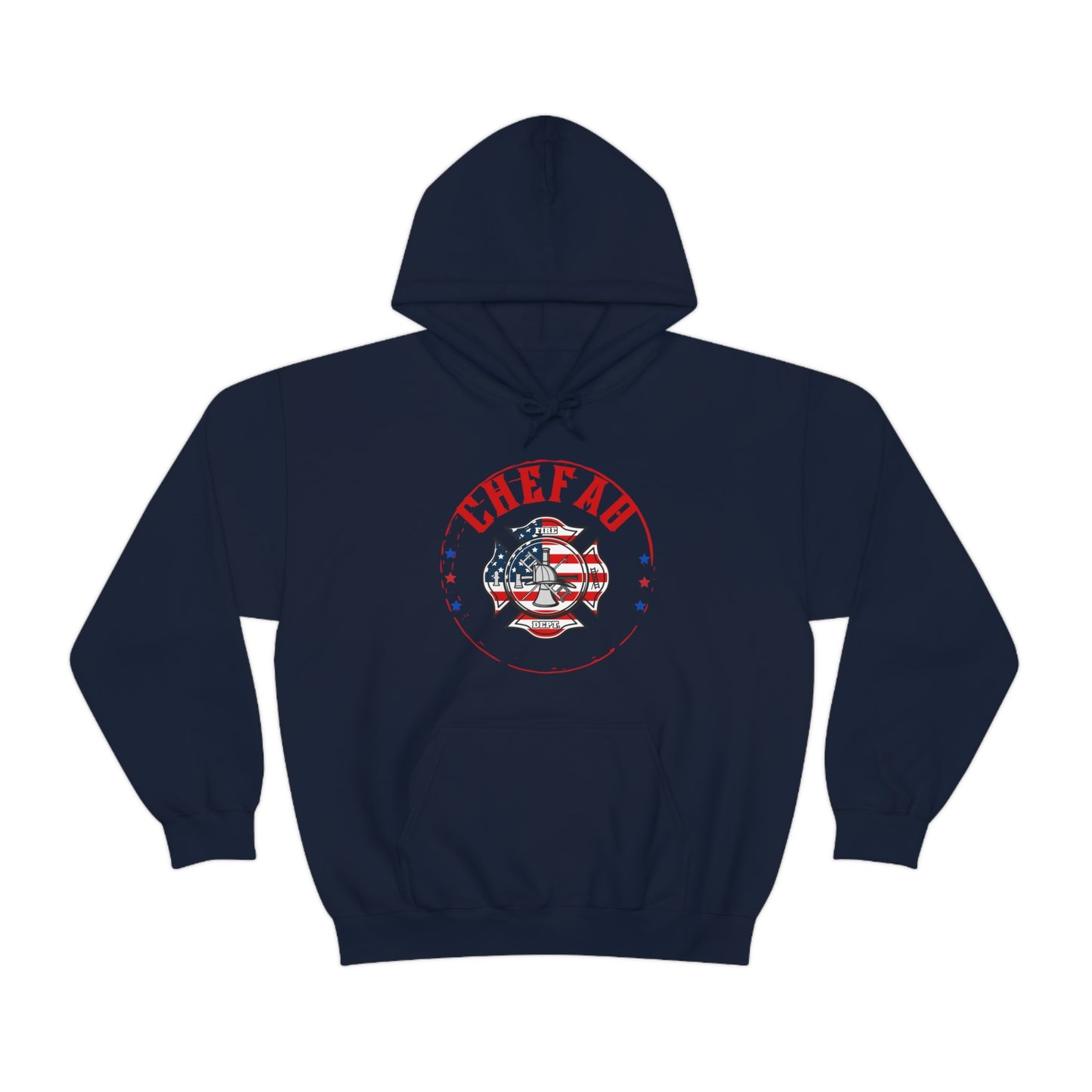 Chefao Fire II, Unisex Heavy Blend Hooded Sweatshirt