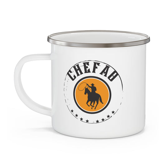 Chefao Cowboy II, Enamel Camping Mug