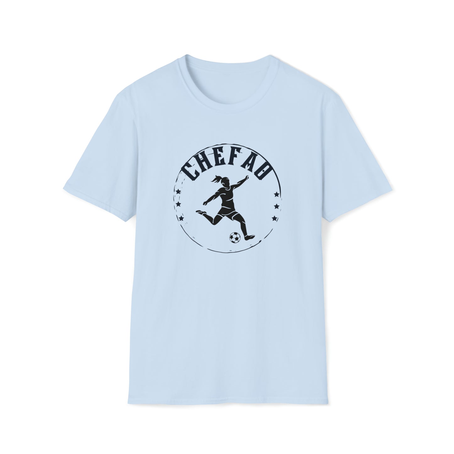 Chefao Soccer I, Unisex Softstyle T-Shirt