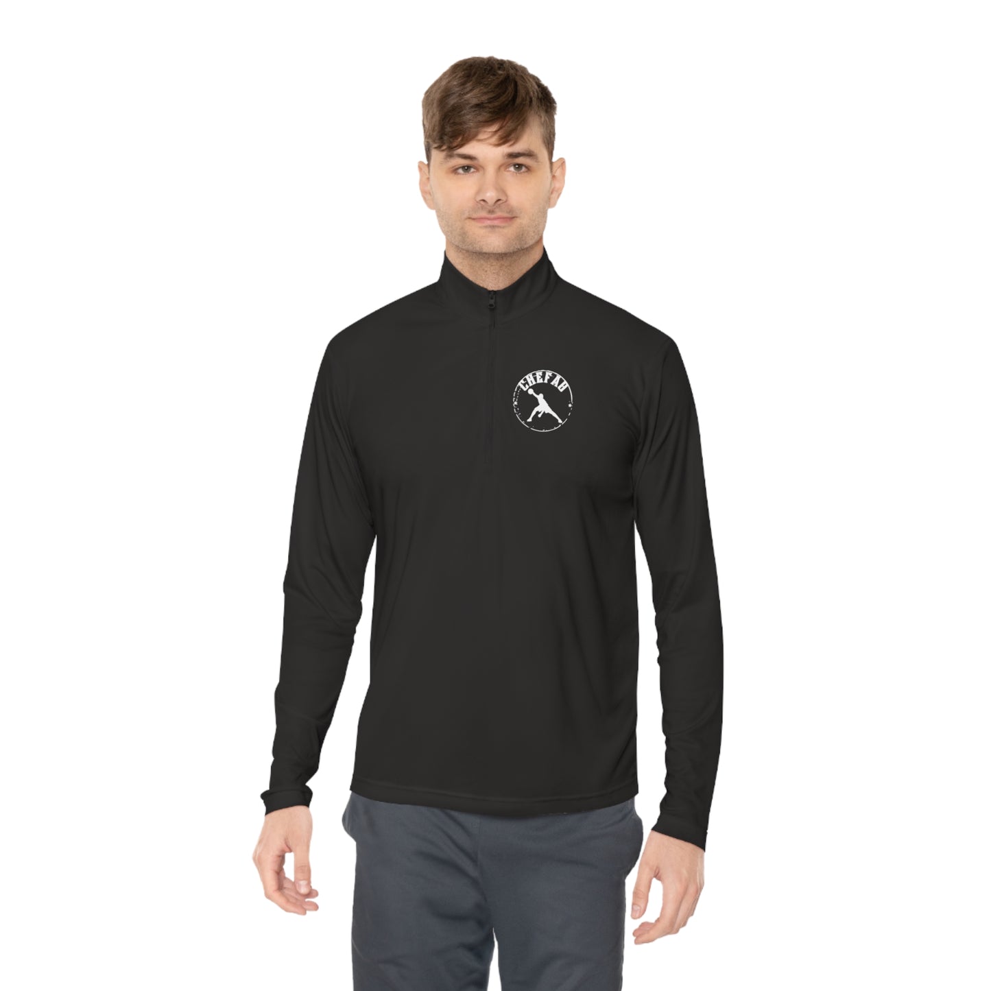 Chefao Basketball III, Unisex Quarter-Zip Pullover