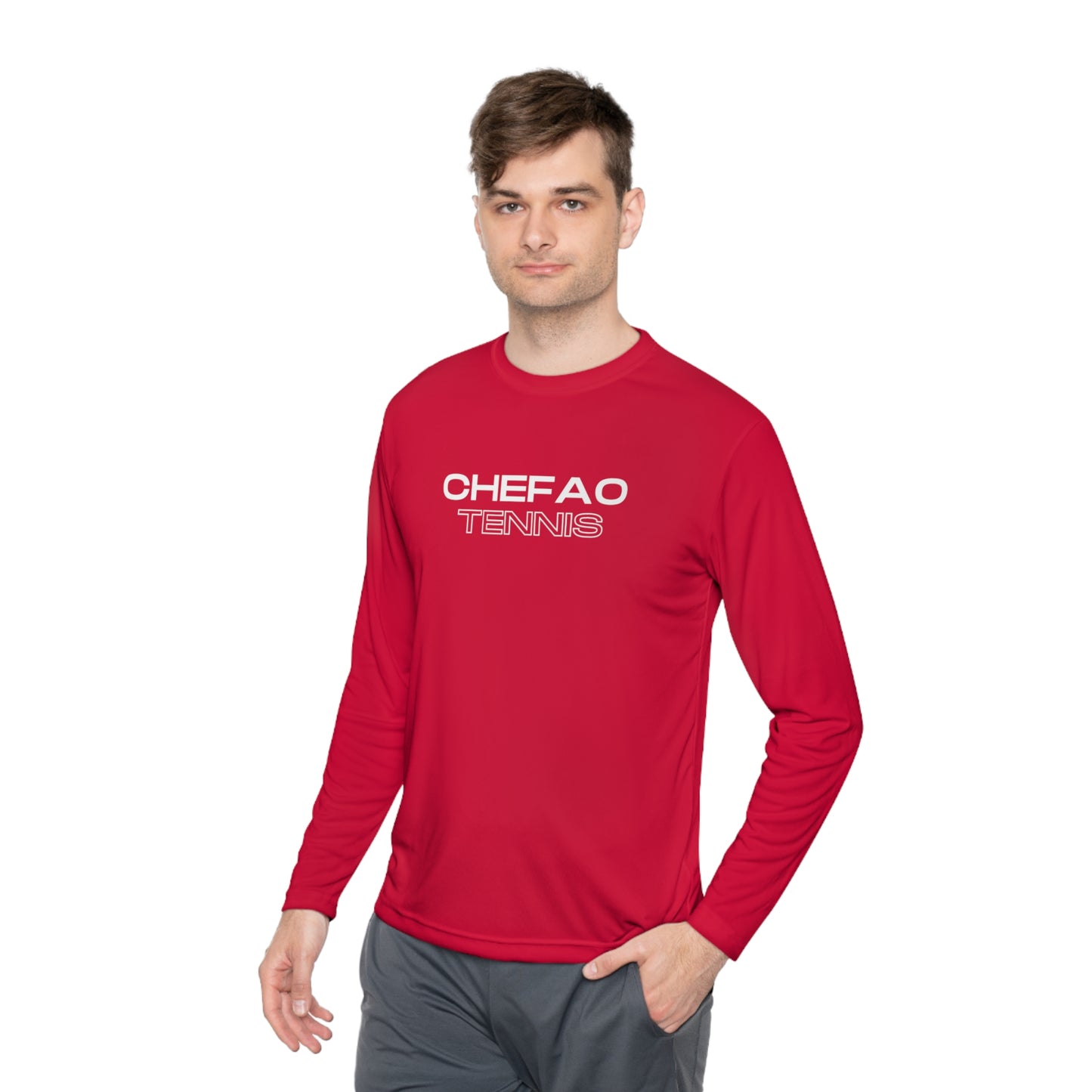 Chefao Tennis I, Unisex Lightweight Long Sleeve Tee