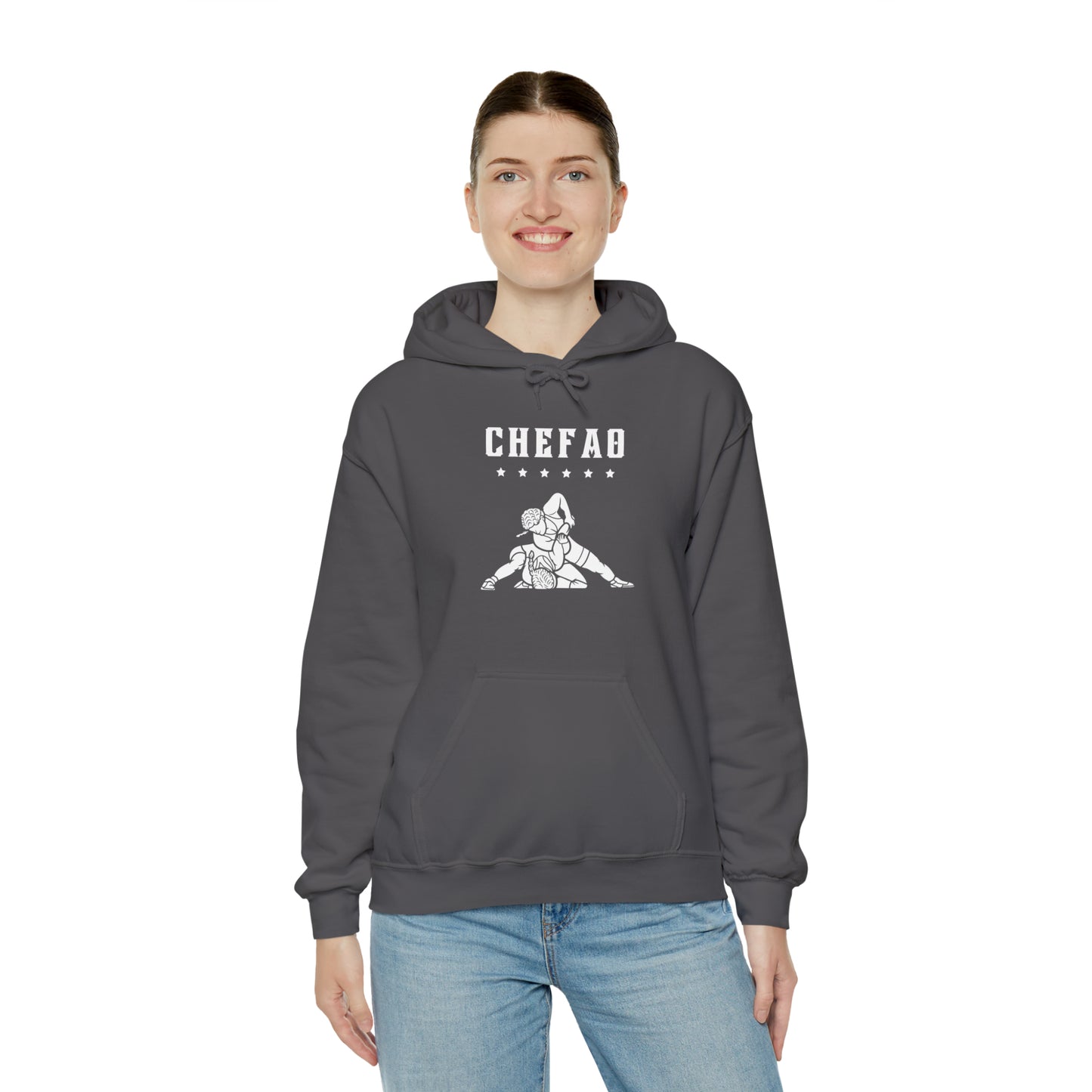 Chefao Wrestling III, Unisex Heavy Blend Hooded Sweatshirt