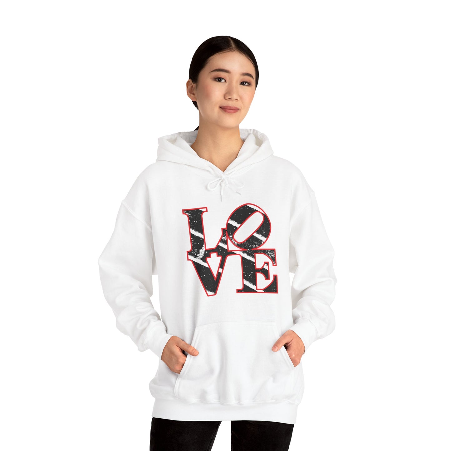 Chefao Love Blocks I, Unisex Heavy Blend Hooded Sweatshirt