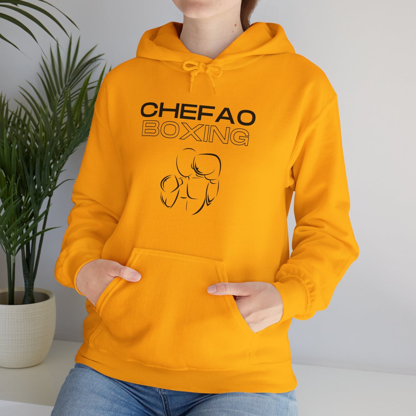 Chefao Boxing IV, Unisex Heavy Blend™ Hooded Sweatshirt