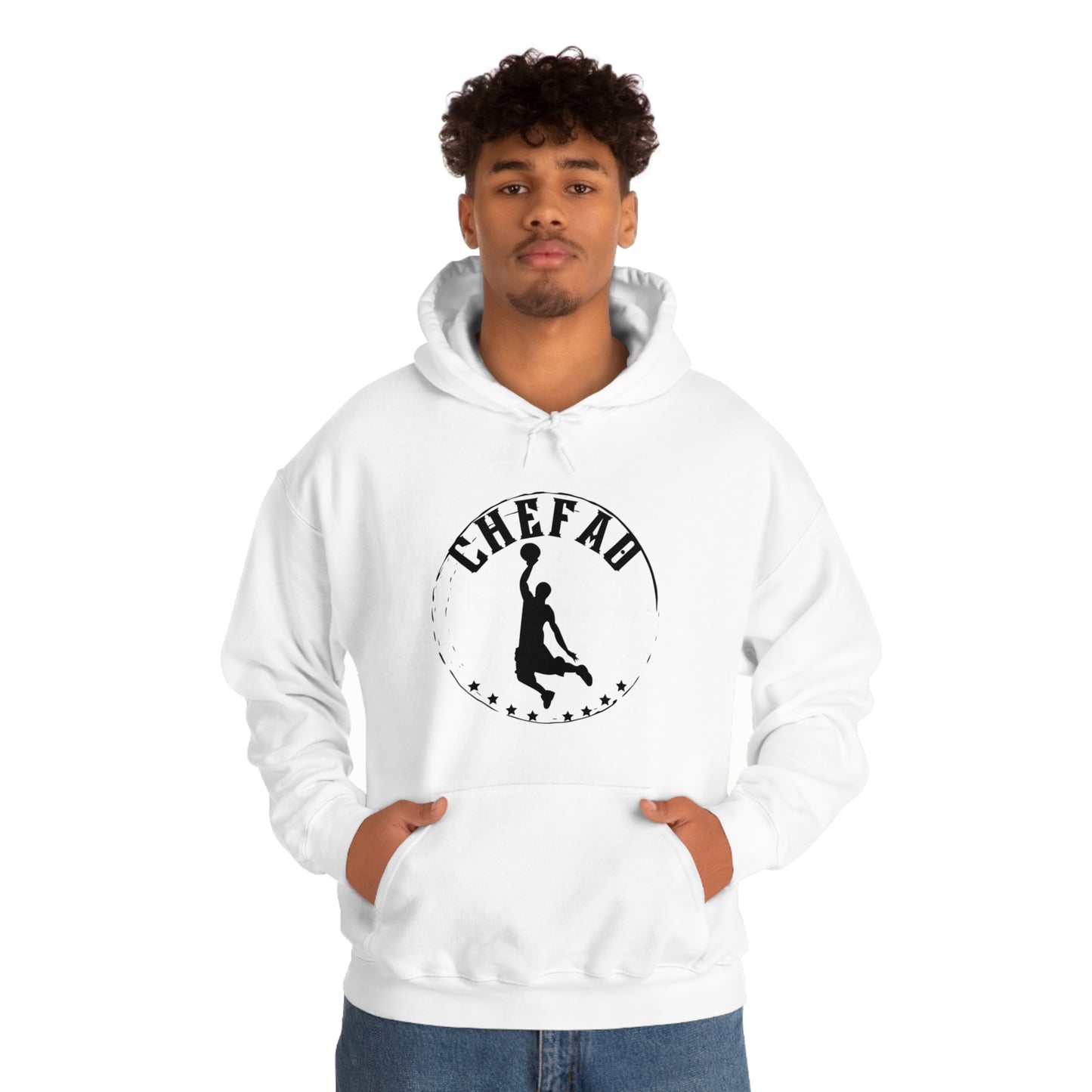 Chefao Basketball V Unisex Heavy Blend Hooded Sweatshirt