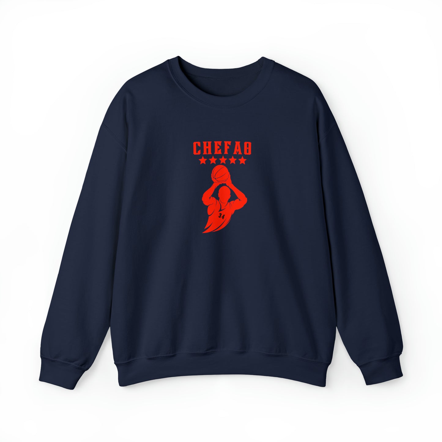 Chefao Basketball Dylan I, Unisex Heavy Blend Crewneck Sweatshirt