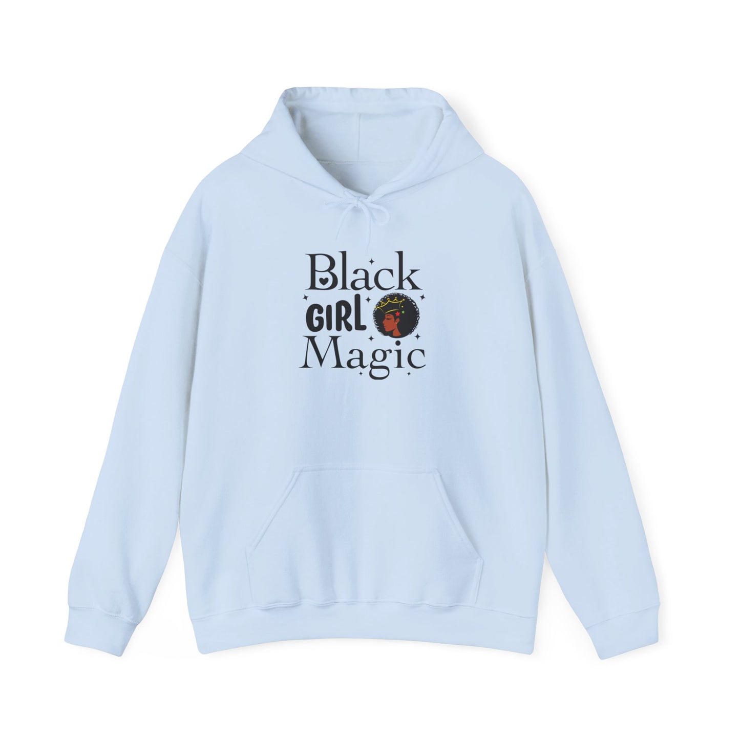 Chefao Black Girl Magic I , Unisex Heavy Blend™ Hooded Sweatshirt