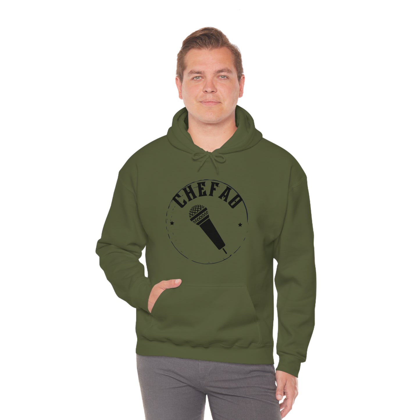 Chefao Voice III, Unisex Heavy Blend Hooded Sweatshirt