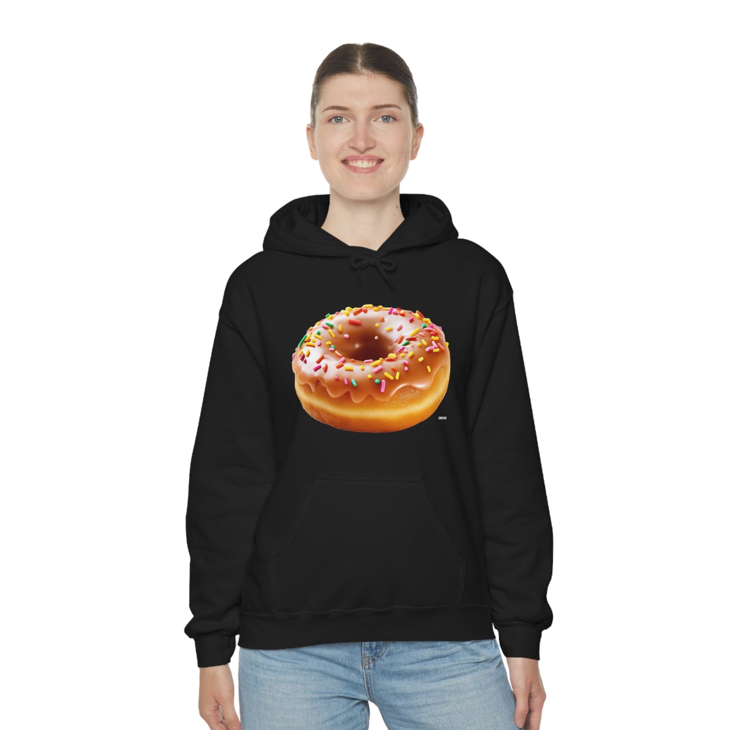 Sprinkled Donut, Unisex Heavy Blend Hooded Sweatshirt