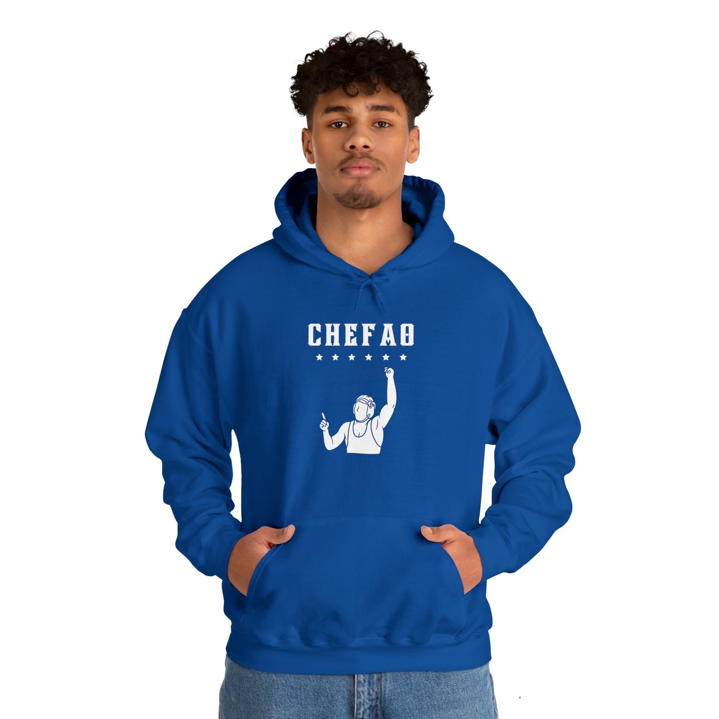 Chefao Wrestling II, Unisex Heavy Blend Hooded Sweatshirt