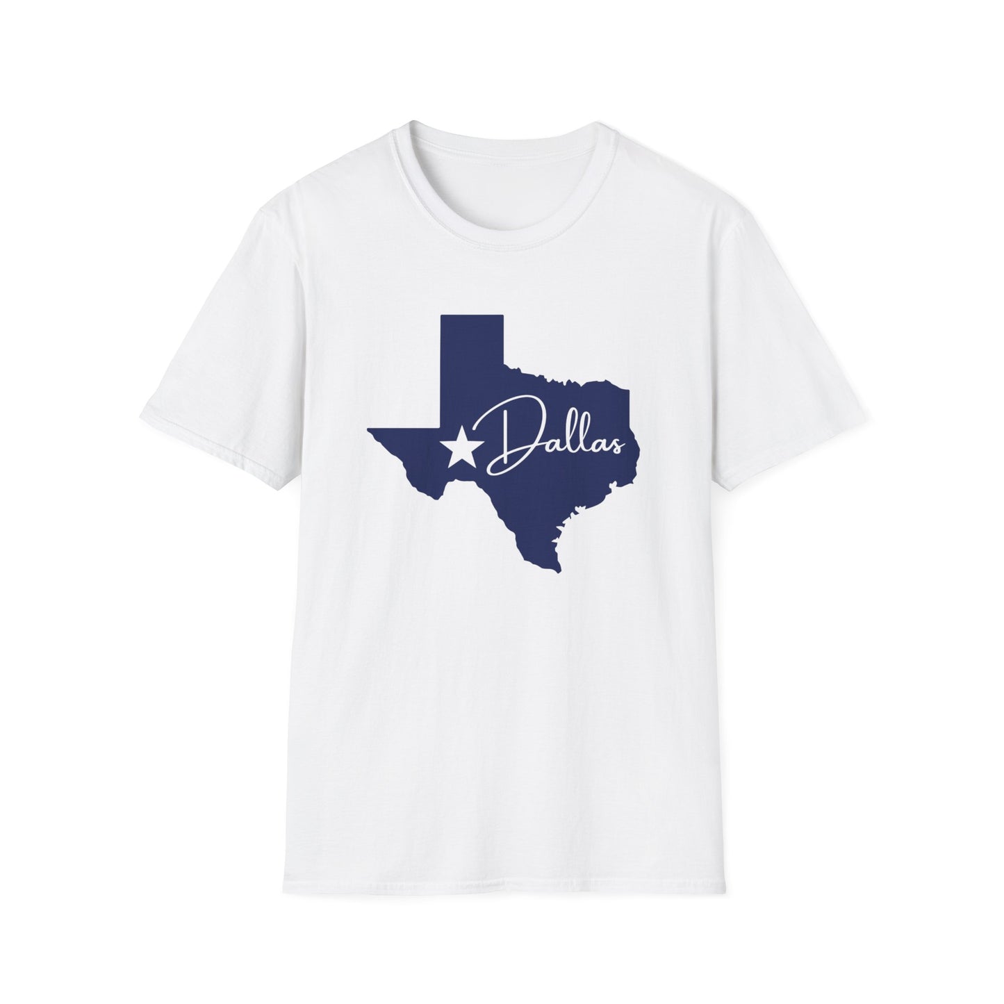 Chefao Dallas, Texas I, Unisex Softstyle T-Shirt