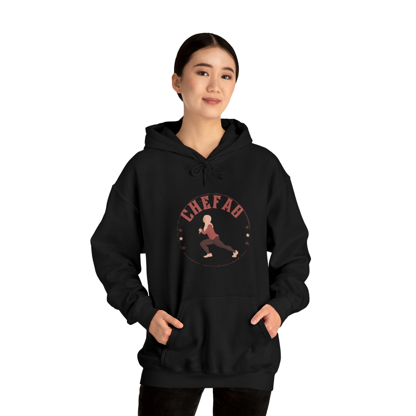 Chefao Fit I, Unisex Heavy Blend Hooded Sweatshirt