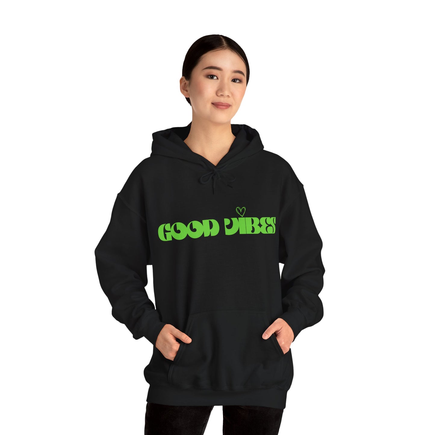 Good Vibes I, Unisex Heavy Blend™ Hooded Sweatshirt