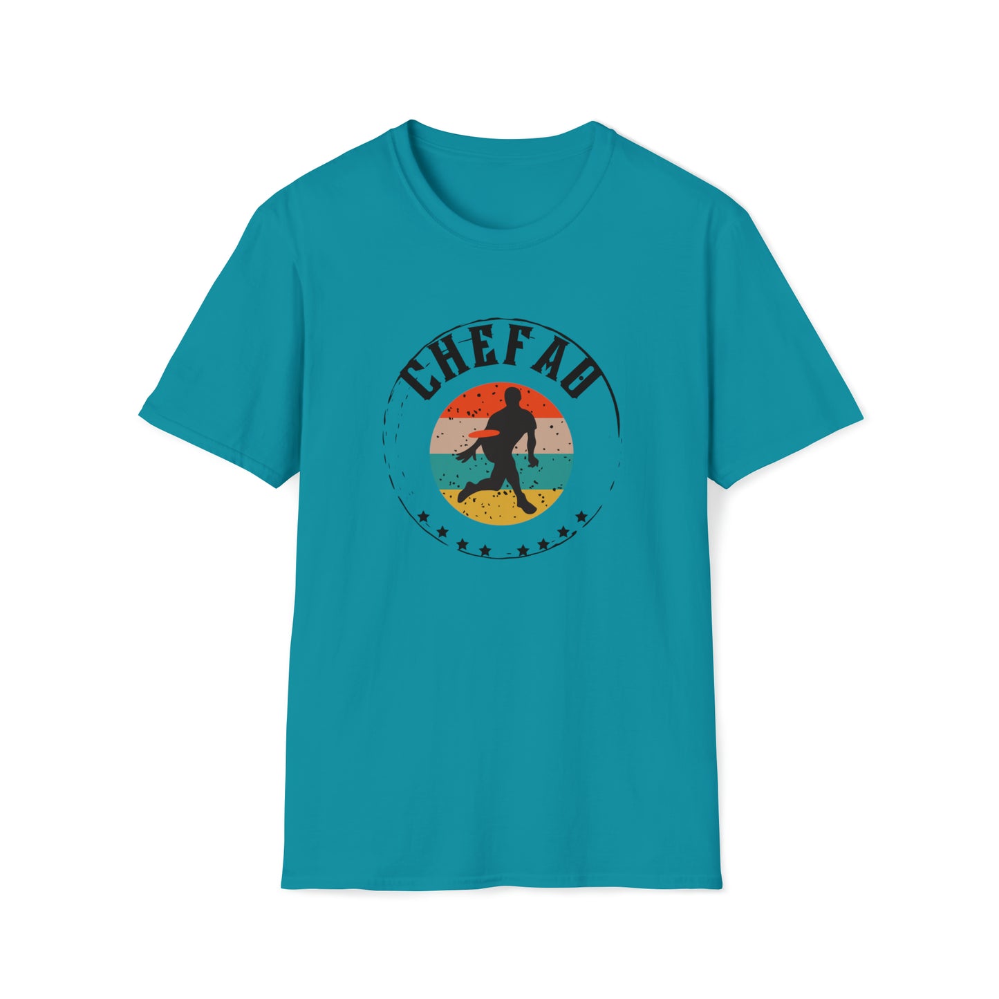 Chefao Frisbee I, Unisex Softstyle T-Shirt