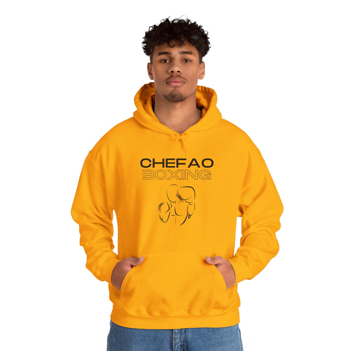 Chefao Boxing IV, Unisex Heavy Blend™ Hooded Sweatshirt