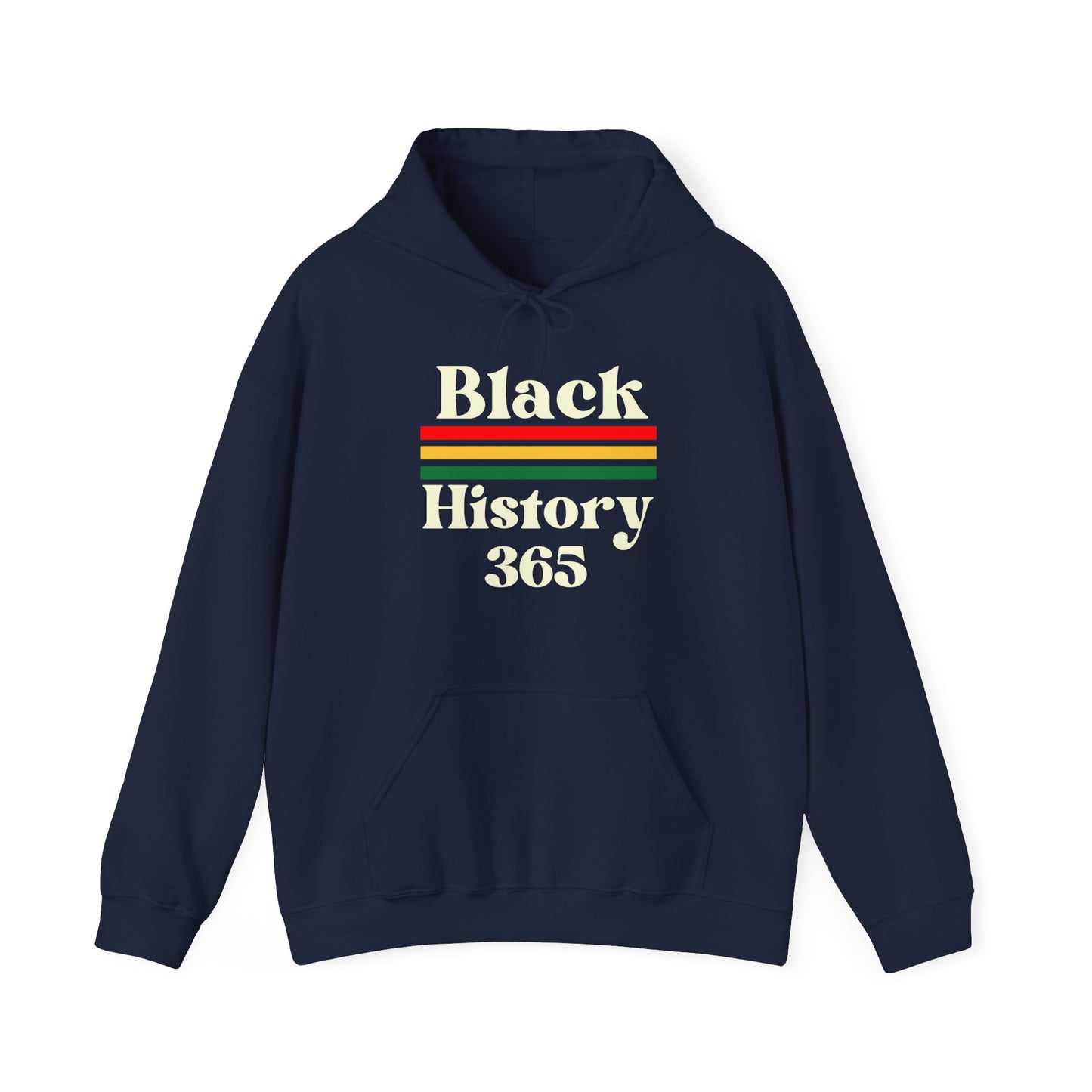 Chefao Black History 365, Unisex Heavy Blend Hooded Sweatshirt