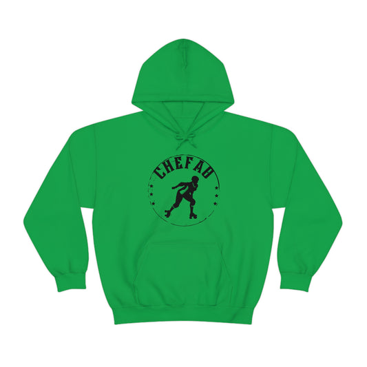 Chefao Roller Derby I, Unisex Heavy Blend Hooded Sweatshirt