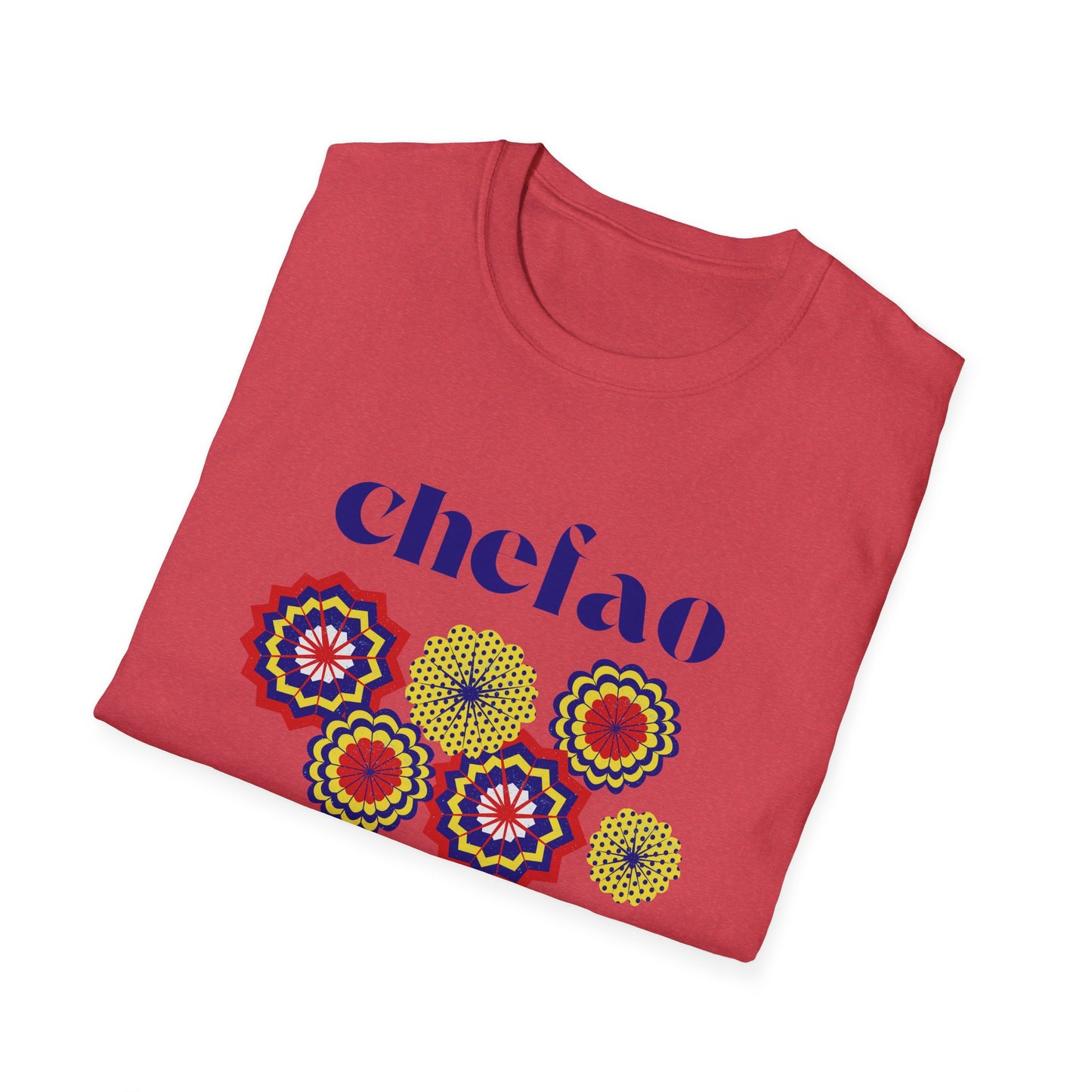 Chefao Paper Fans I, Unisex Softstyle T-Shirt