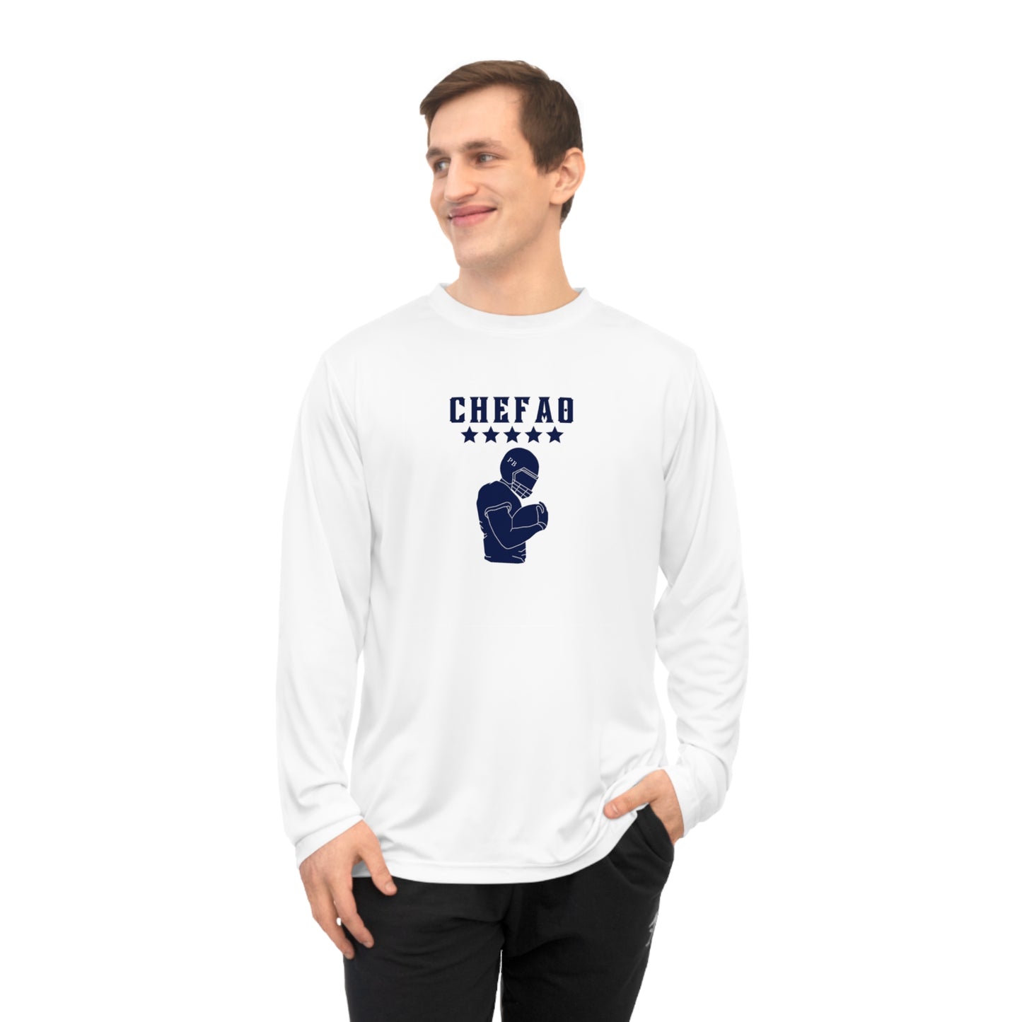 Chefao Preston: The Ultimate Performer I, Unisex Performance Long Sleeve Shirt