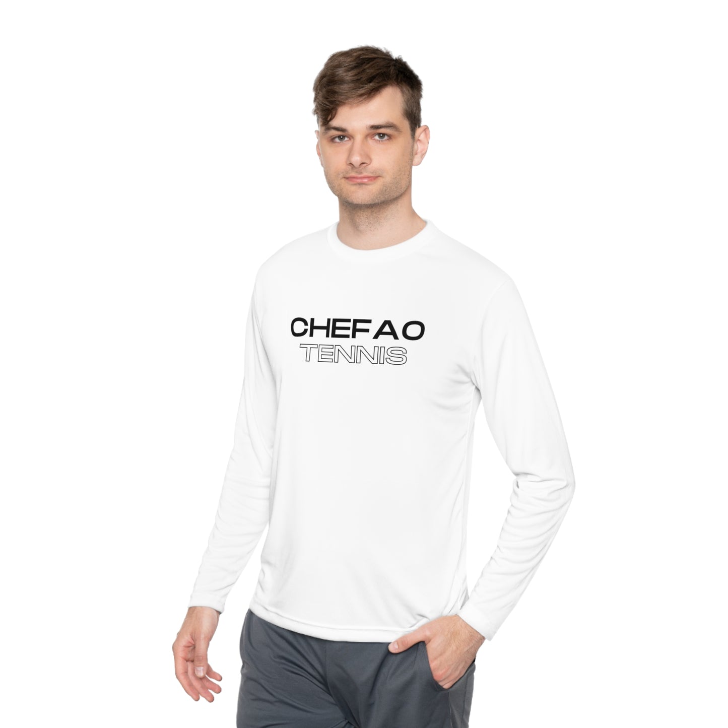 Chefao Tennis I, Unisex Lightweight Long Sleeve Tee