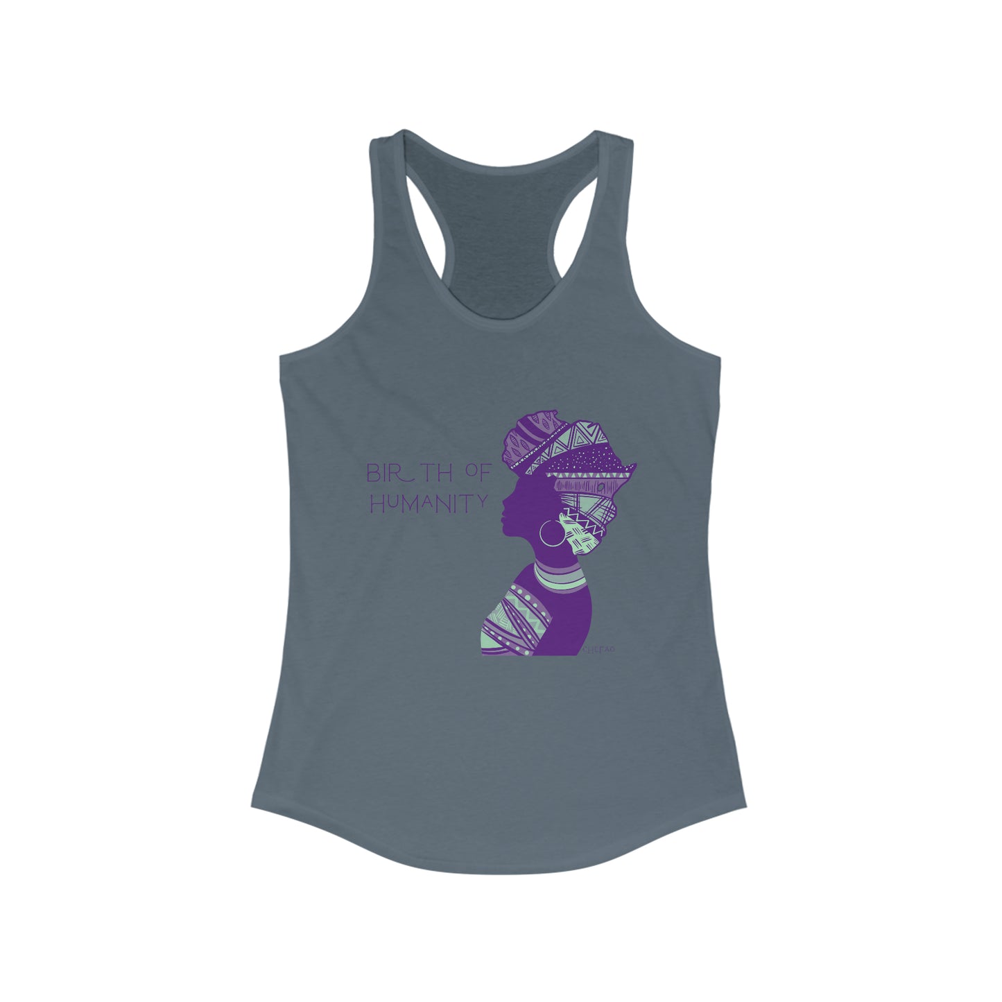 Birth of Humanity™ I, Women's Ideal Racerback Tank