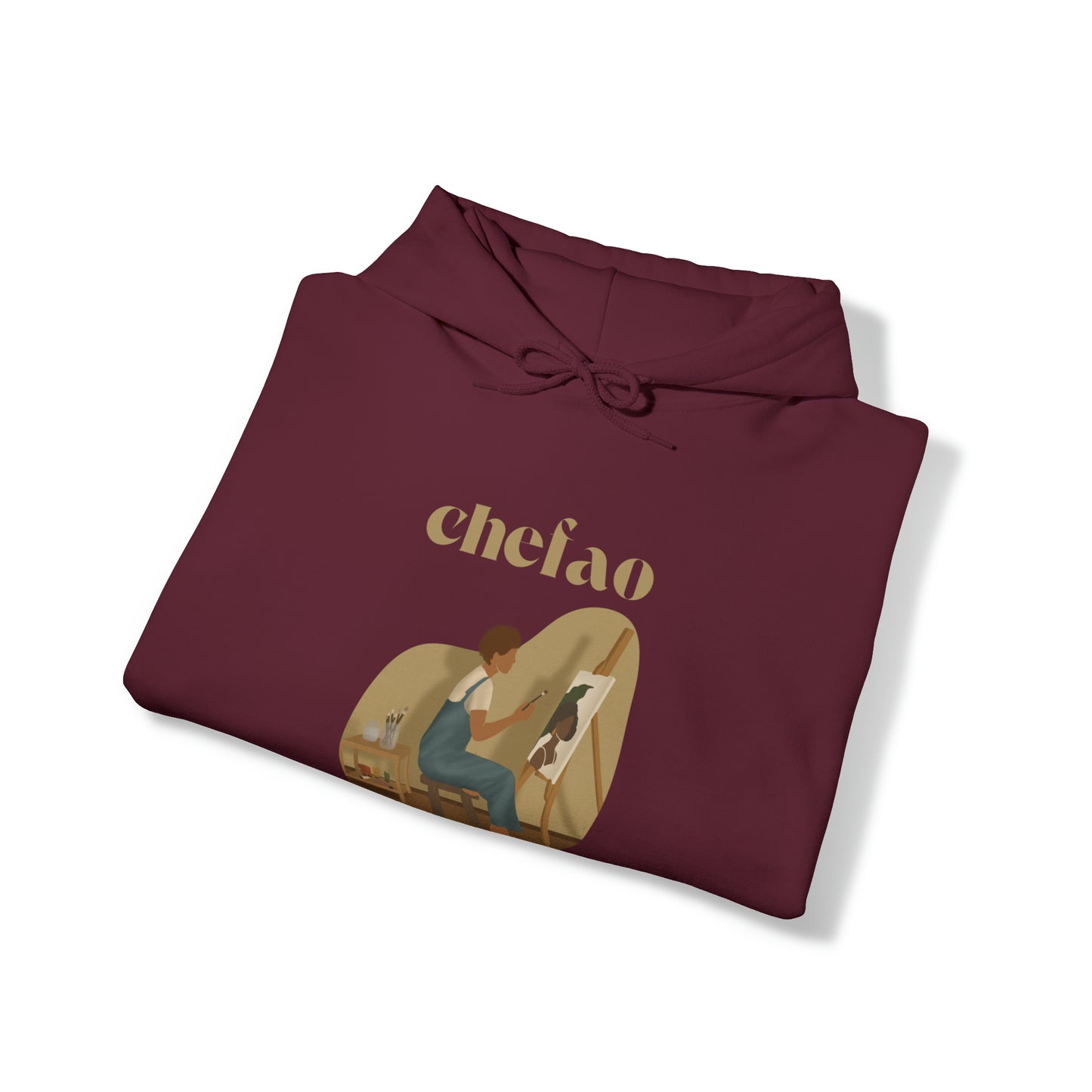 Chefao Artist I, Unisex Heavy Blend™ Hooded Sweatshirt