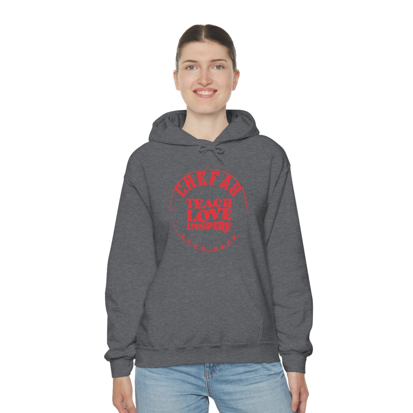 Chefao Teacher IV, Unisex Heavy Blend Hooded Sweatshirt